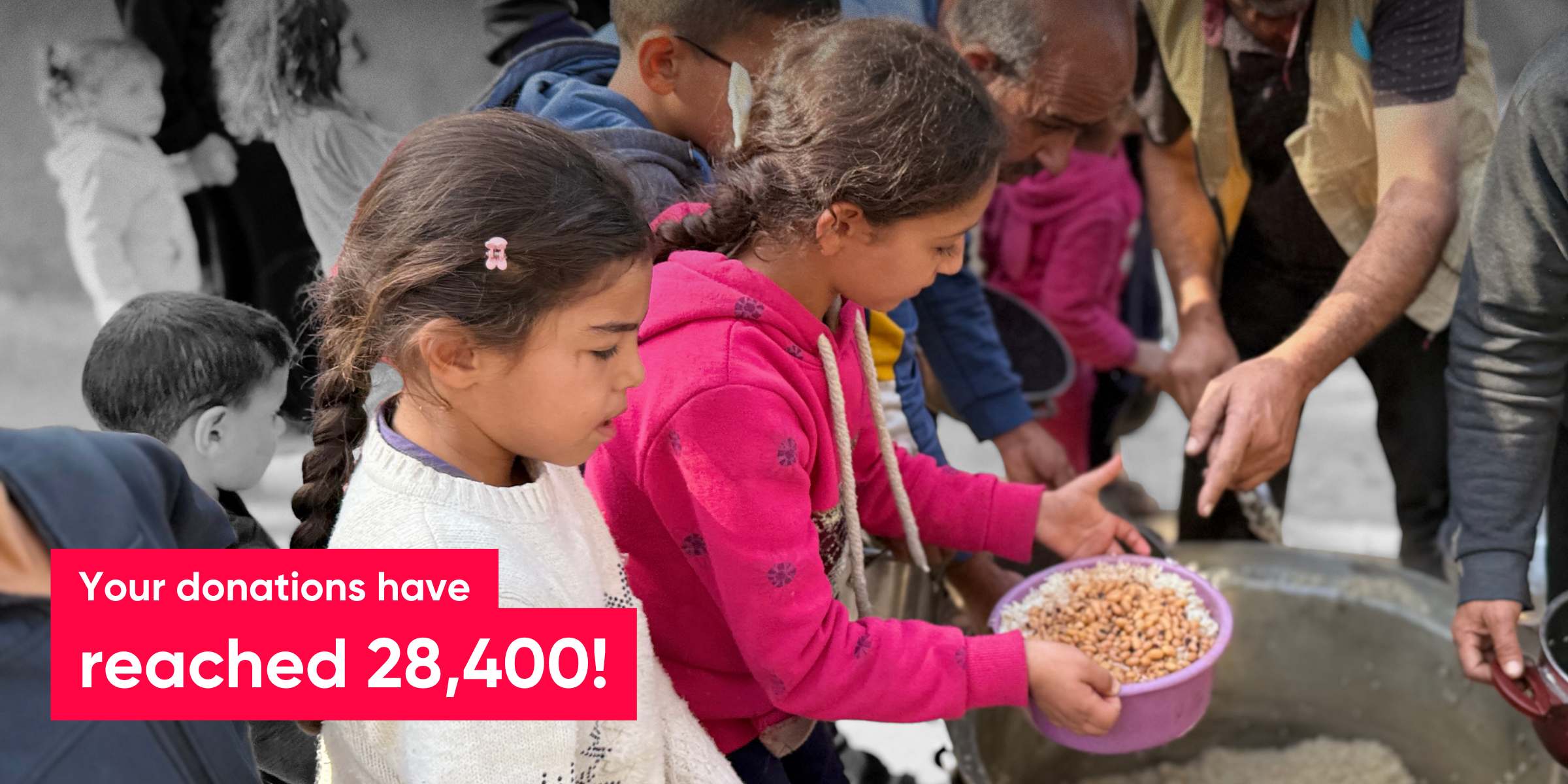 Gazze: Bu Hafta 28.400 Kişi Yardım Edildi